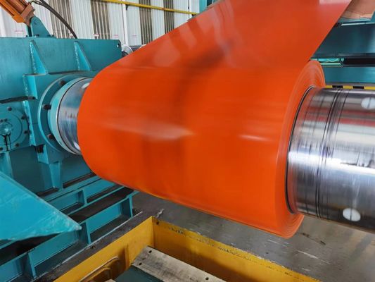 3-8MT カラーコーティング鋼コイル 600mm-1250mm 幅 工業用