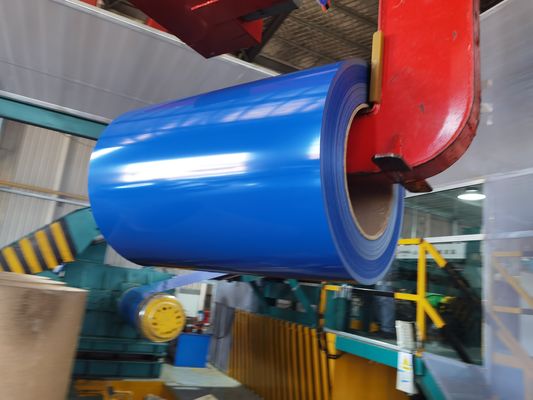 0.13-0.8mm PPGL鋼コイル 建物の建設のためのアルツィンク鋼コイル
