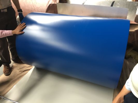 0.13mm プリペイント ガルバリューム 鋼コイル ISO 認証