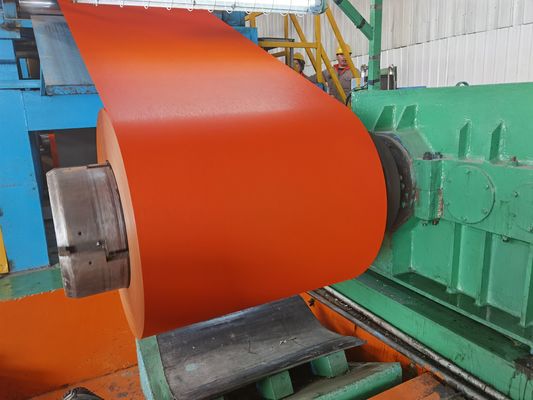 プリペイント カラーコーティング 鋼コイル 600mm-1250mm 建築用材料