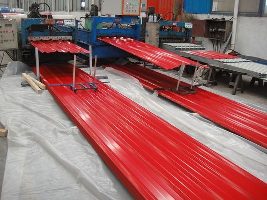 大型スパンゲル 波紋鋼板 60HRB-95HRB ガルバネージされたGi板