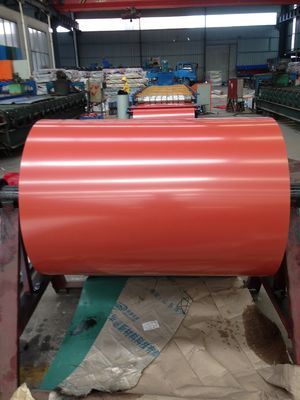 508mm / 610mm PPGI 鋼コイル 建材の建設のために電化